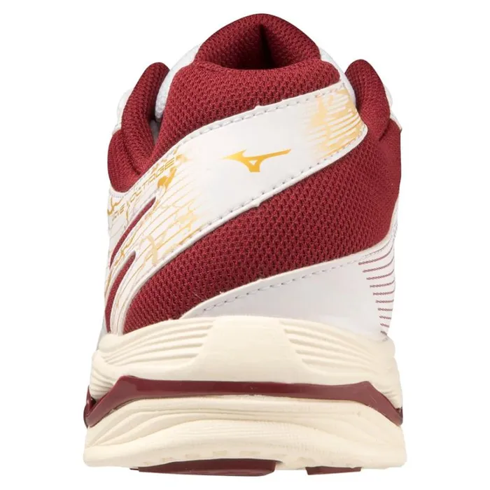 Mizuno WAVE VOLTAGE Whitecabernetmp Gold Women Volleyball