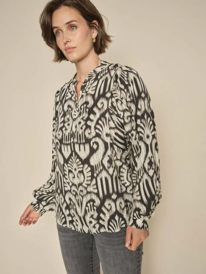 MOS MOSH Blouses and Tops Women MMBirna Noelli Blouse Black