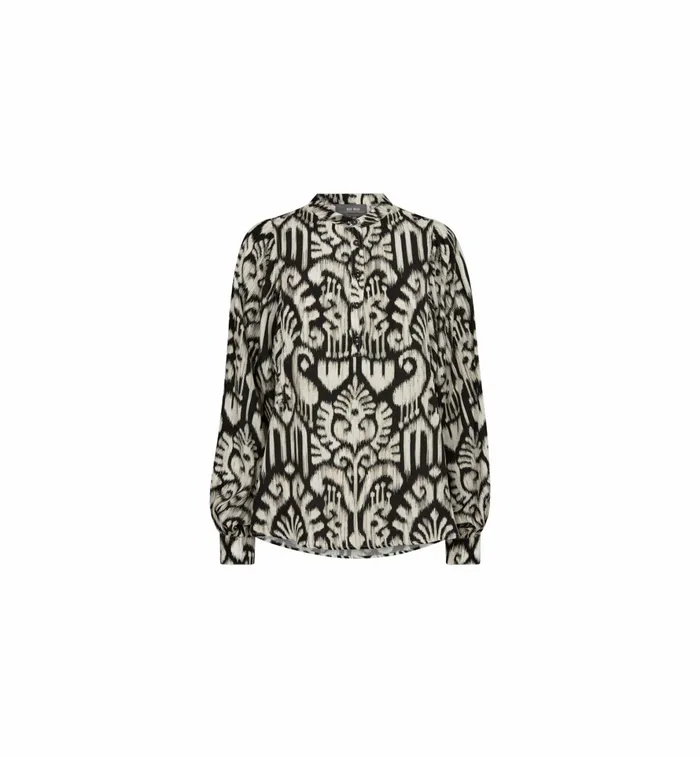 MOS MOSH Blouses and Tops Women MMBirna Noelli Blouse Black MOS MOSH Blouses and Tops Women MMBirna Noelli Blouse Black