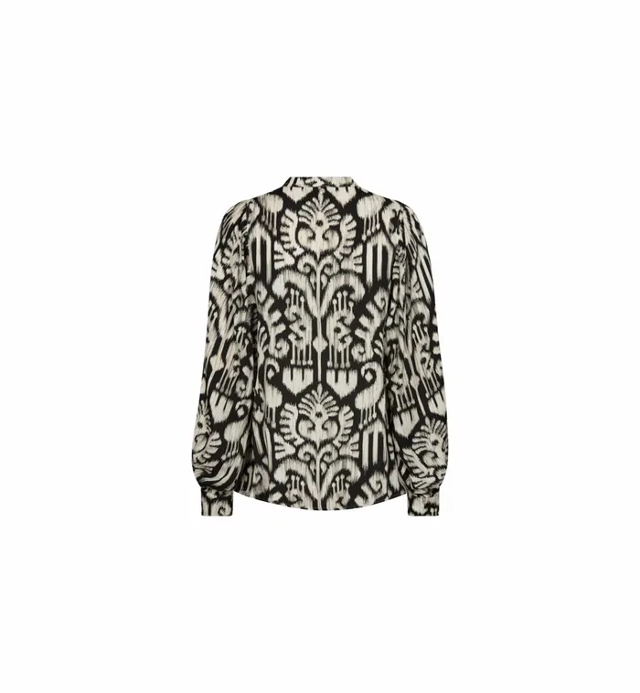 MOS MOSH Blouses and Tops Women MMBirna Noelli Blouse Black MOS MOSH Blouses and Tops Women MMBirna Noelli Blouse Black
