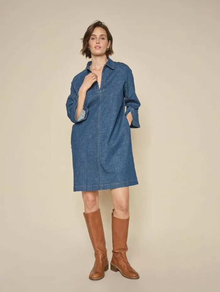 MOS MOSH Dresses and Jumpsuits Women MMMirali Pincourt Dress Dark Blue