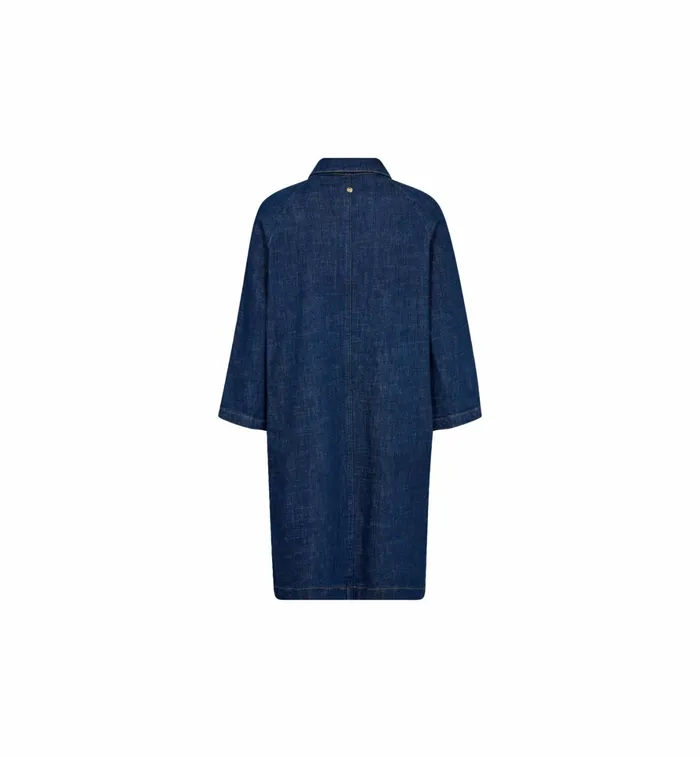 MOS MOSH Dresses and Jumpsuits Women MMMirali Pincourt Dress Dark Blue MOS MOSH Dresses and Jumpsuits Women MMMirali Pincourt Dress Dark Blue