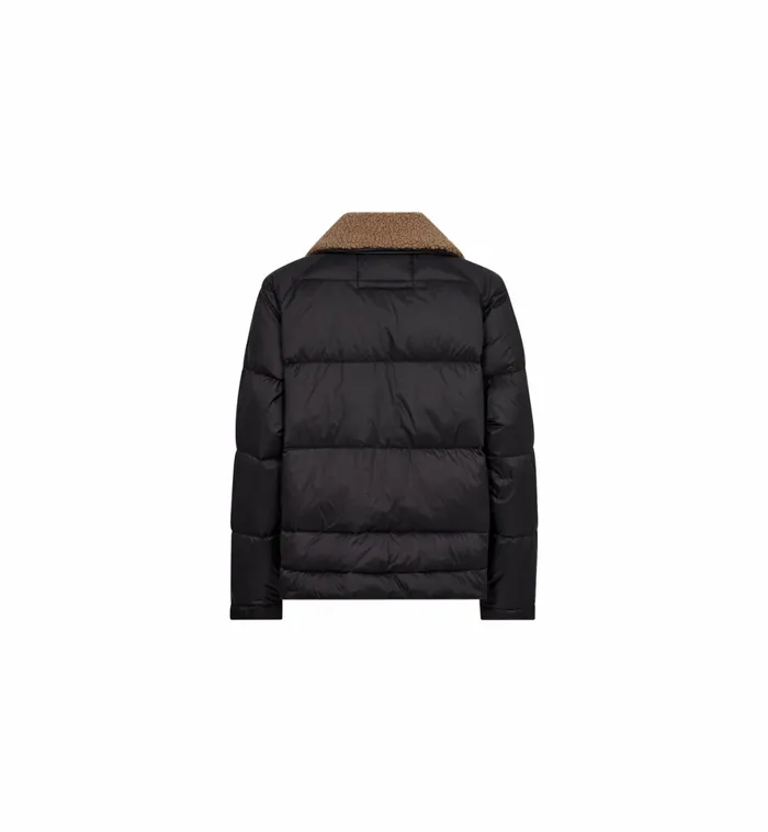 MOS MOSH Jackets and Coats Women MMRidel Quilt Down Jacket Black MOS MOSH Jackets and Coats Women MMRidel Quilt Down Jacket Black