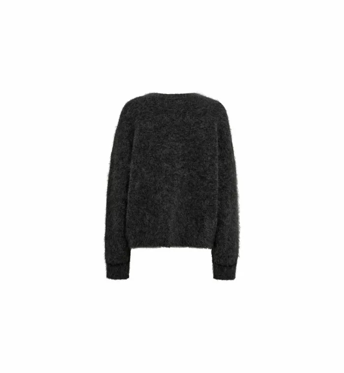 MOS MOSH Knits Women MMAilia Mohair Knit Phantom MOS MOSH Knits Women MMAilia Mohair Knit Phantom