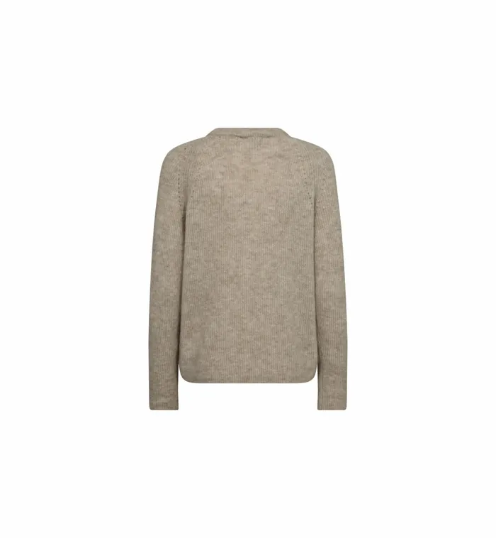MOS MOSH Knits Women MMTammy Thora Knit Feather Gray MOS MOSH Knits Women MMTammy Thora Knit Feather Gray