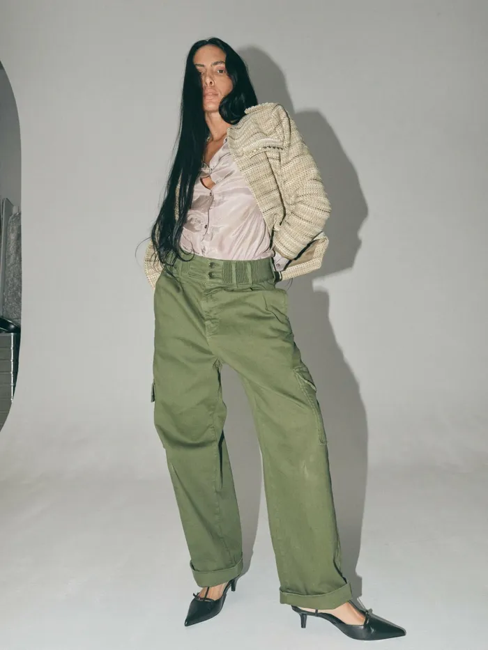 MOS MOSH Pants Women MMHFreedom Cargo Pant 8211 HEYANNO Capulet Olive