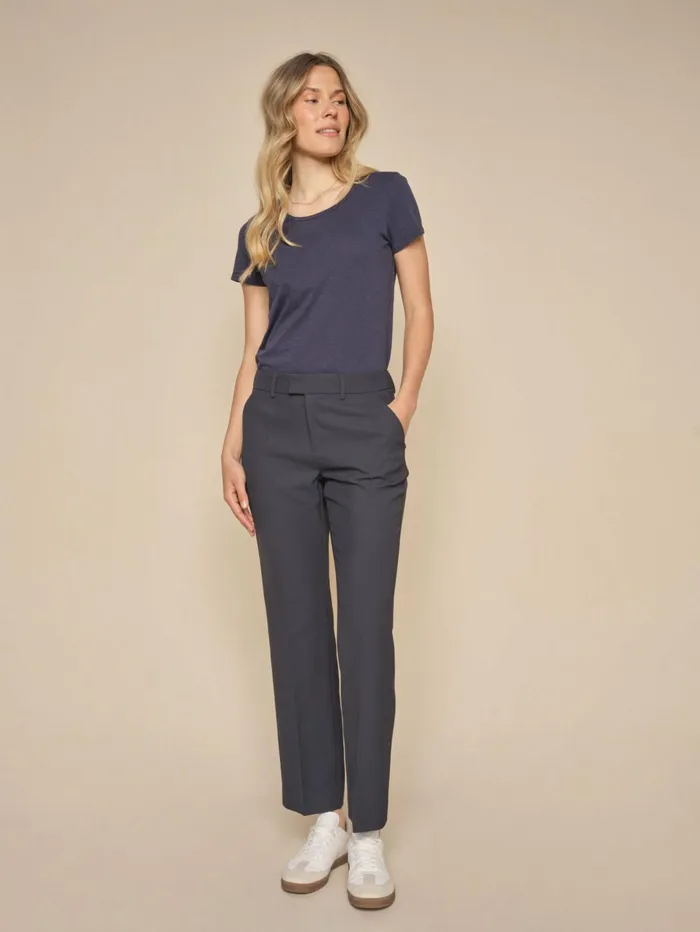 MOS MOSH Pants Women MMMyla Miley Pant Salute Navy MOS MOSH Pants Women MMMyla Miley Pant Salute Navy
