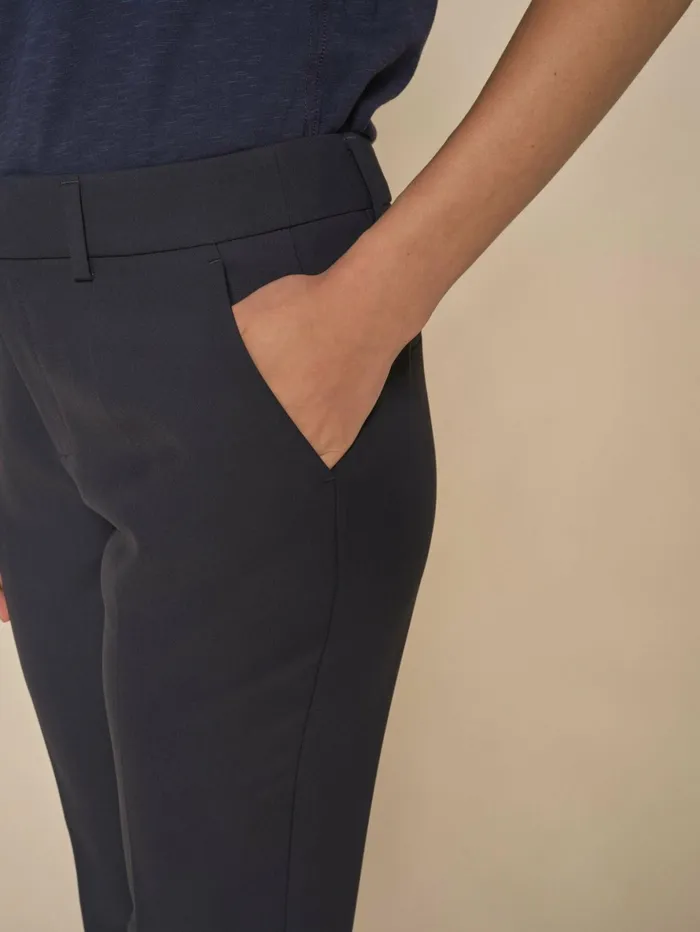 MOS MOSH Pants Women MMMyla Miley Pant Salute Navy MOS MOSH Pants Women MMMyla Miley Pant Salute Navy