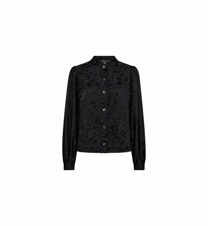 MOS MOSH Shirts Women MMTiwa Melo Shirt Black MOS MOSH Shirts Women MMTiwa Melo Shirt Black