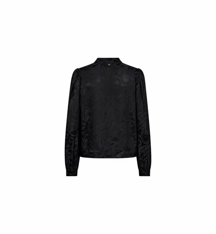 MOS MOSH Shirts Women MMTiwa Melo Shirt Black MOS MOSH Shirts Women MMTiwa Melo Shirt Black