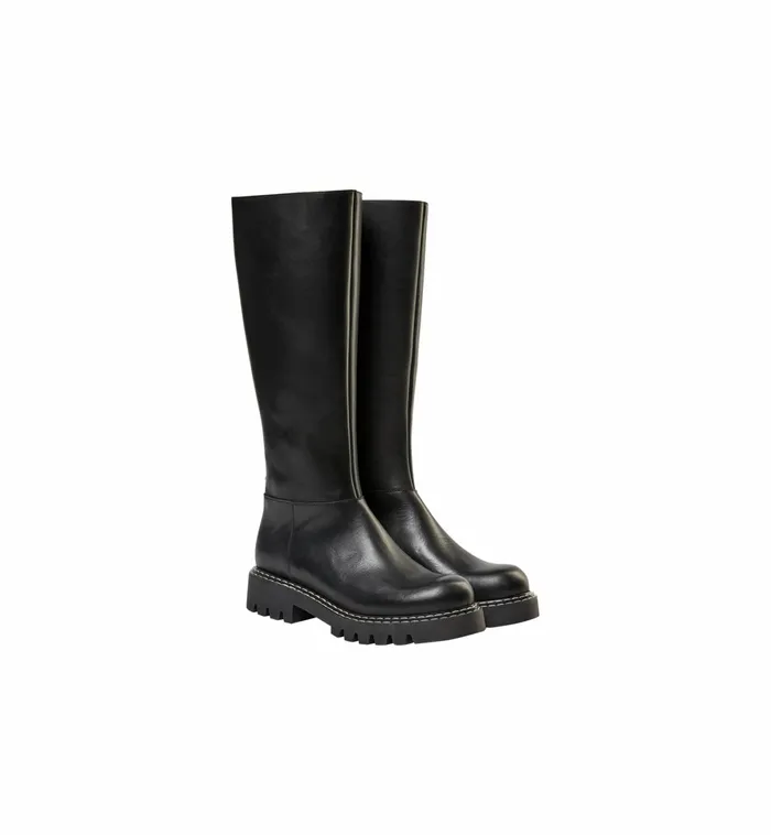 MOS MOSH Shoes Women MMPhoenix Leather Hi Boot Black MOS MOSH Shoes Women MMPhoenix Leather Hi Boot Black
