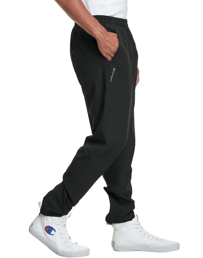 Mvp Pants Moisture Wicking C Logo 305034 Black Men Champion Pants and Joggers