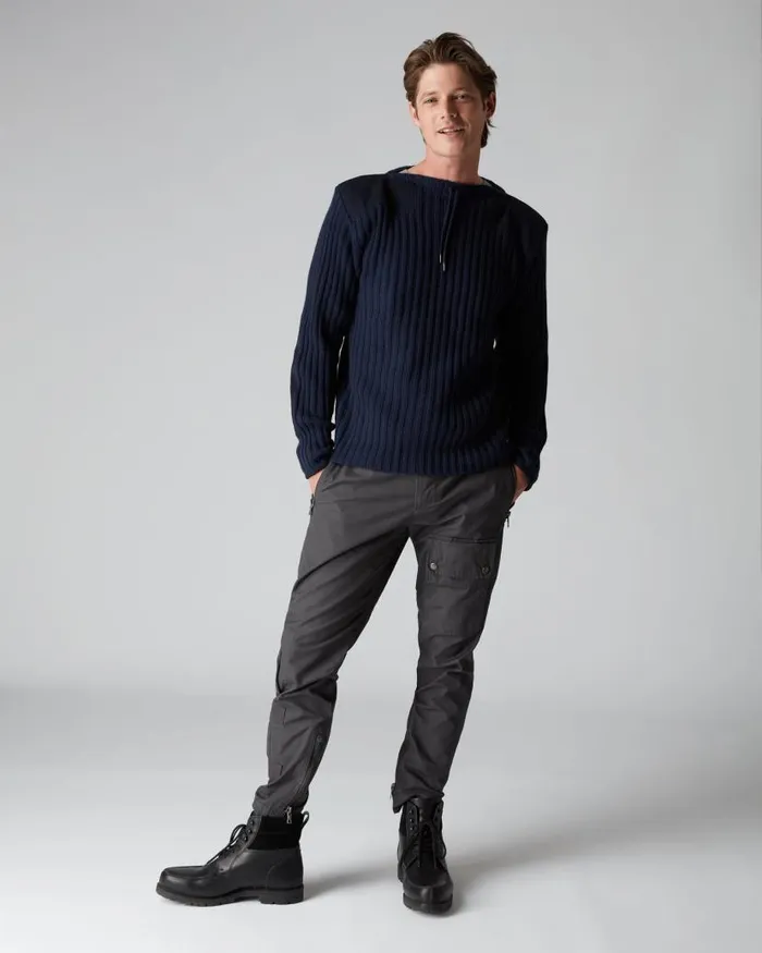 NPeal Trousers Men 007 Combat Trousers Grey