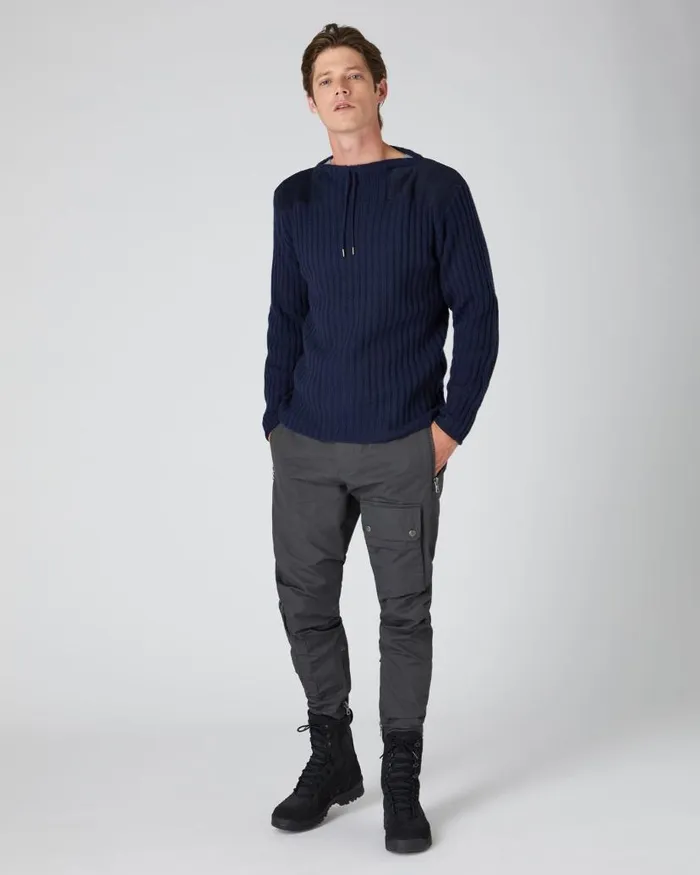 NPeal Trousers Men 007 Combat Trousers Grey
