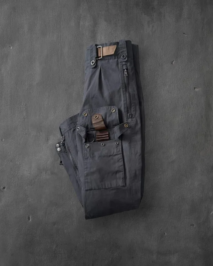 NPeal Trousers Men 007 Combat Trousers Grey