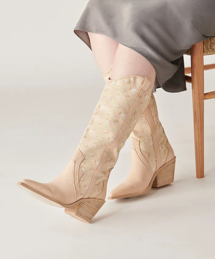 Navene Boots Rose Multi Nubuck Women Dolce Vita Boots and Booties
