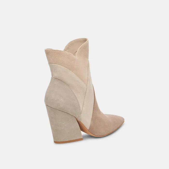 Neena Booties Taupe Multi Suede Women Dolce Vita Boots and Booties