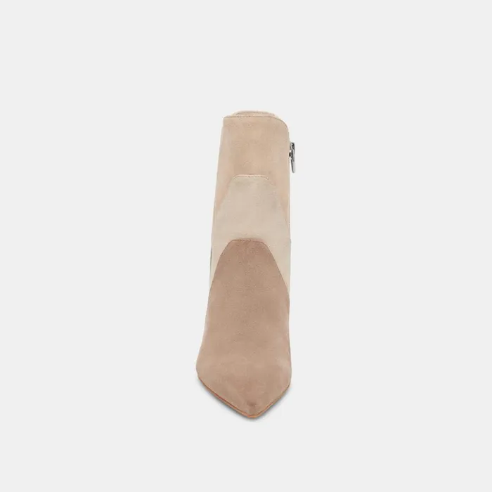 Neena Booties Taupe Multi Suede Women Dolce Vita Boots and Booties