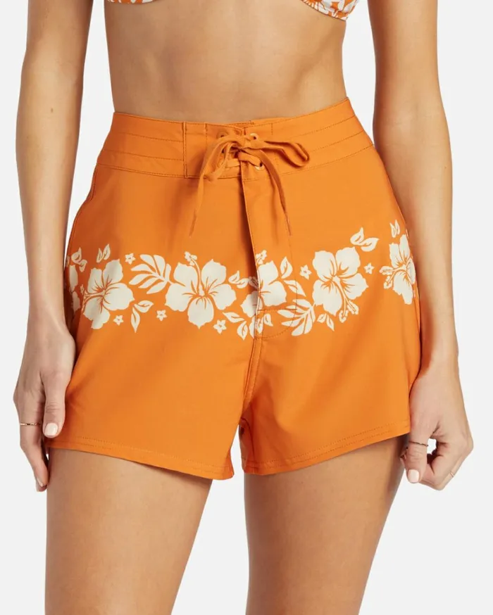 On Island Time Boardshorts Dried Mango Women Billabong Boardshorts