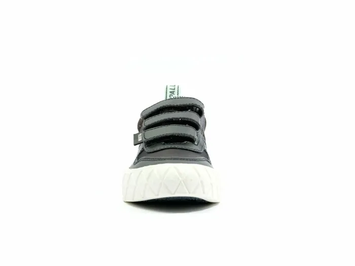 Palladium Ace Kids Lo Strap Blackwhite Kids Sneakers