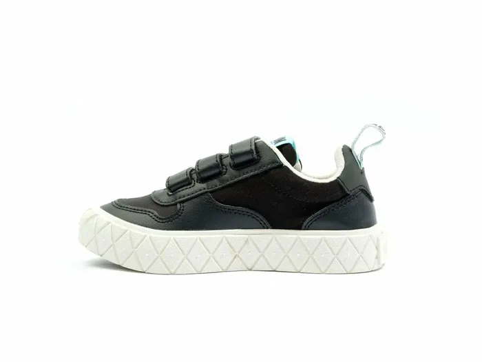 Palladium Ace Kids Lo Strap Blackwhite Kids Sneakers