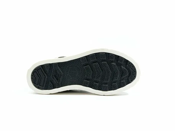 Palladium Ace Kids Lo Strap Blackwhite Kids Sneakers