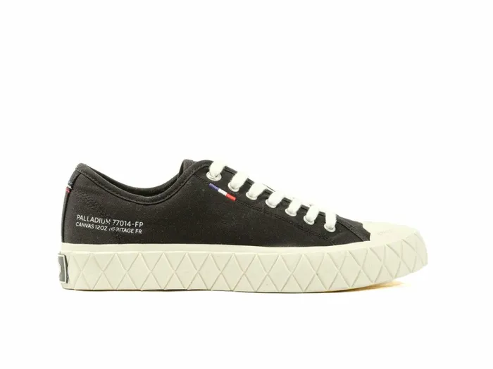 Palladium Palla Ace Canvas Blackwhite Asparagus Women Sneakers