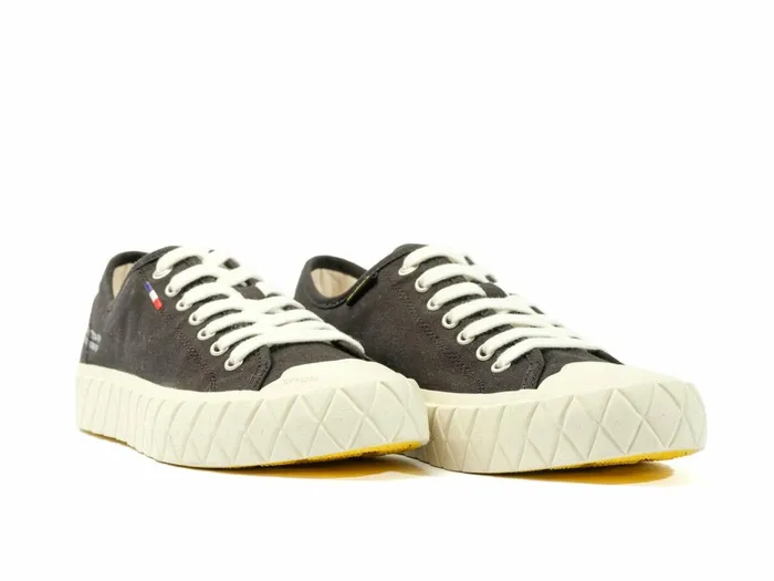Palladium Palla Ace Canvas Blackwhite Asparagus Women Sneakers