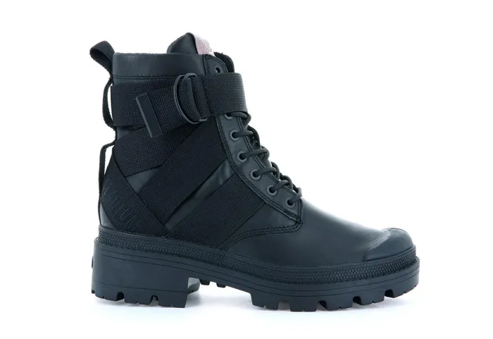 Palladium Pallabase Tact Str L Blackblack Women Boots