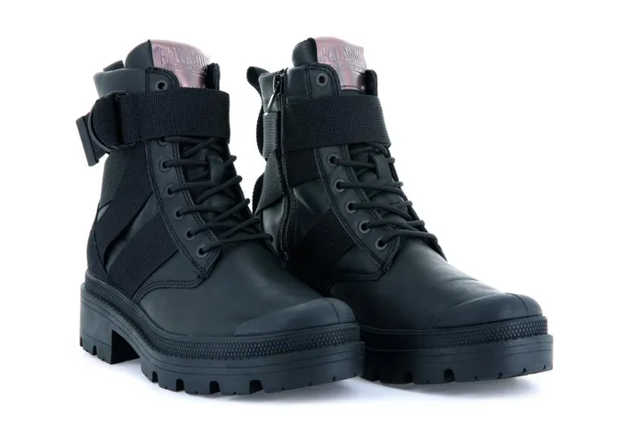 Palladium Pallabase Tact Str L Blackblack Women Boots