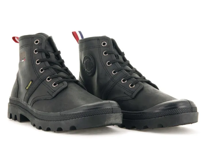 Palladium Pallabrousse 75th Leather Blackblack Men Boots