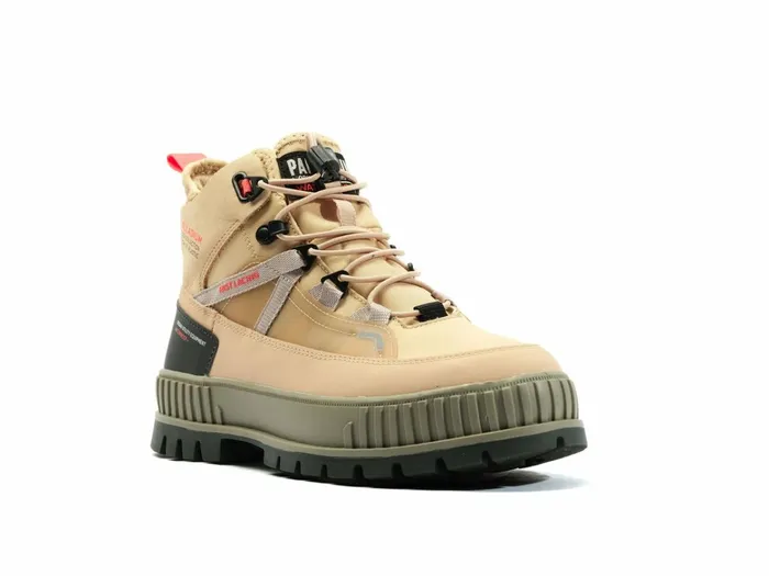 Palladium Pallashock Travel Wp Desert Kids Boots