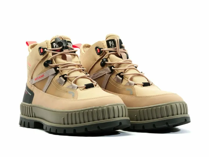 Palladium Pallashock Travel Wp Desert Kids Boots