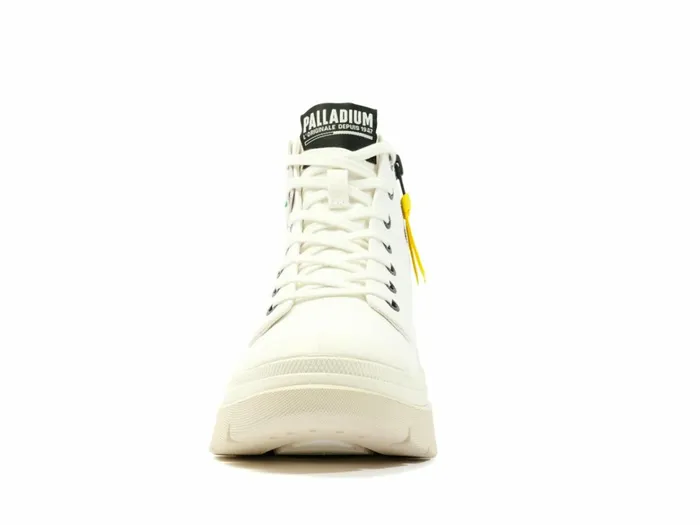 Palladium Pallawave Mid Metro Star White Women Boots