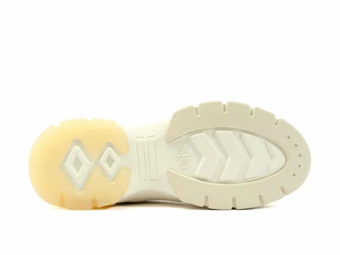 Palladium Pallawave Mid Metro Star White Women Boots