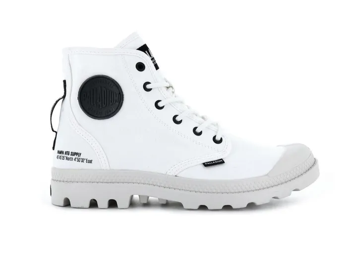 Palladium Pampa Hi Htg Supply Star White Men Boots