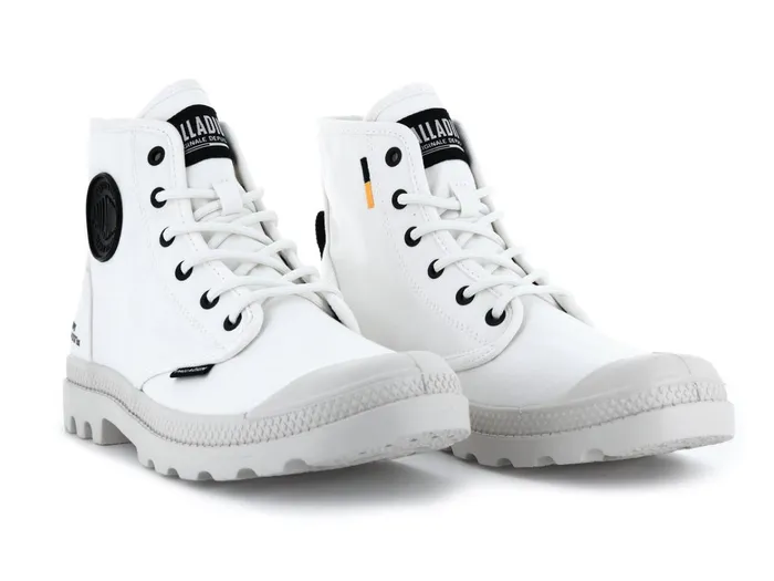 Palladium Pampa Hi Htg Supply Star White Men Boots