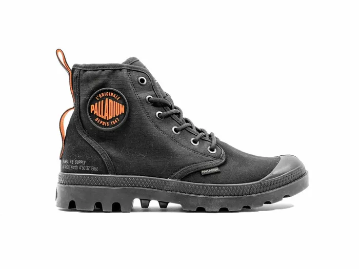 Palladium Pampa Hi Supply Rs Black Women Boots