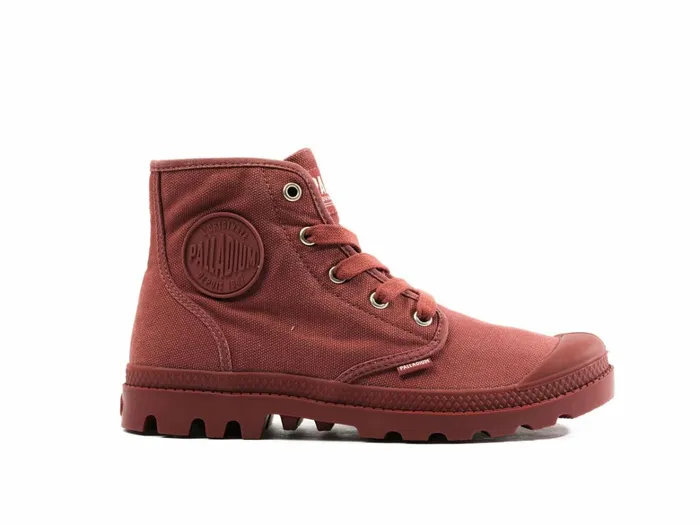 Palladium Pampa Hi Wax Red Women Boots