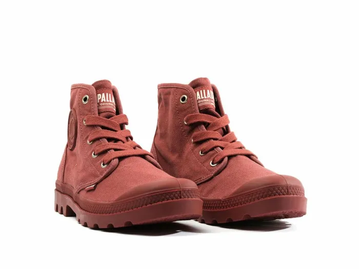 Palladium Pampa Hi Wax Red Women Boots
