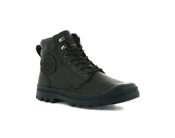 Palladium Pampa Shield Wp Lth Bitter Chocolate Men Boots