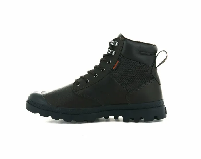 Palladium Pampa Shield Wp Lth Bitter Chocolate Men Boots