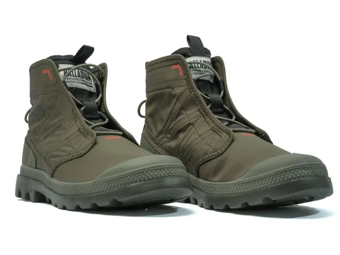 Palladium Pampa Travel Lite Rs Olive Night Men Boots
