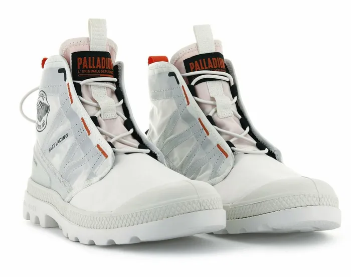 Palladium Pampa Travel Lite Star White Women Boots