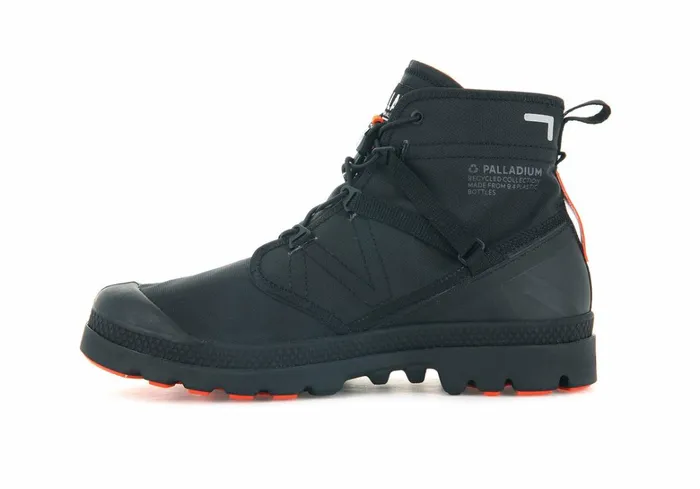 Palladium Pampa Travel Lite Waterproof Blackblack Kids Boots