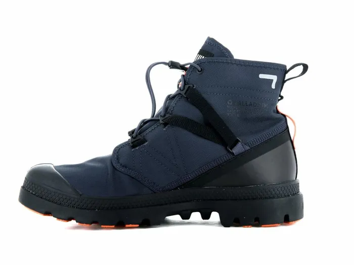 Palladium Pampa Travel Lite Waterproof Mood Indigo Kids Boots