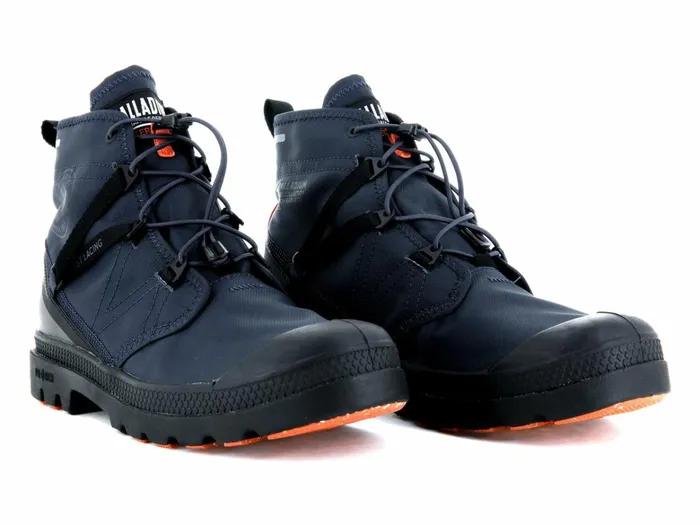 Palladium Pampa Travel Lite Waterproof Mood Indigo Kids Boots