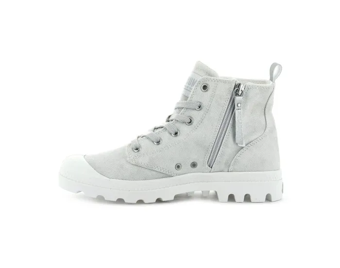 Palladium Pampa Zip Desertwash Star White Women Boots