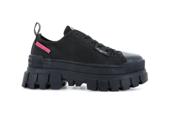 Palladium Revolt Lo Tx Blackblack Women Sneakers