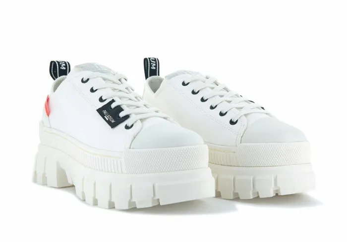 Palladium Revolt Lo Tx Star White Women Sneakers